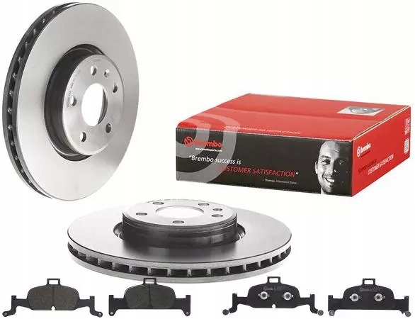 фото №1, Brembo тормозные диски+ тормозные колодки перед audi a6 c8 a7 4k 318mm