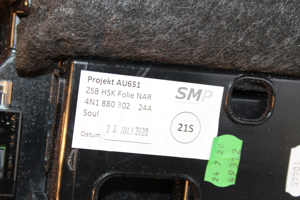 фото №7, Бардачок пассажира audi a8 d5 4n 4n1880302 24a