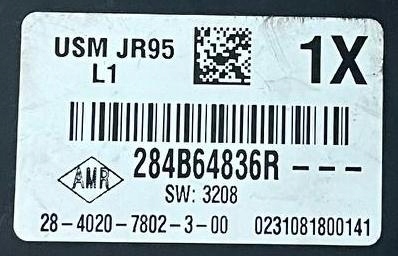 фото №3, Модуль usm jr95 l1 renault scenic iii 284b64836r