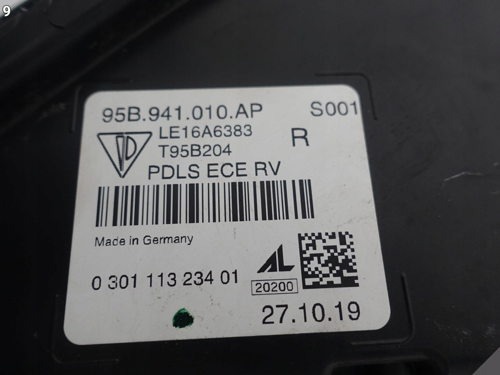 фото №10, Porsche macan 95b lift 18- лампа full led права eu