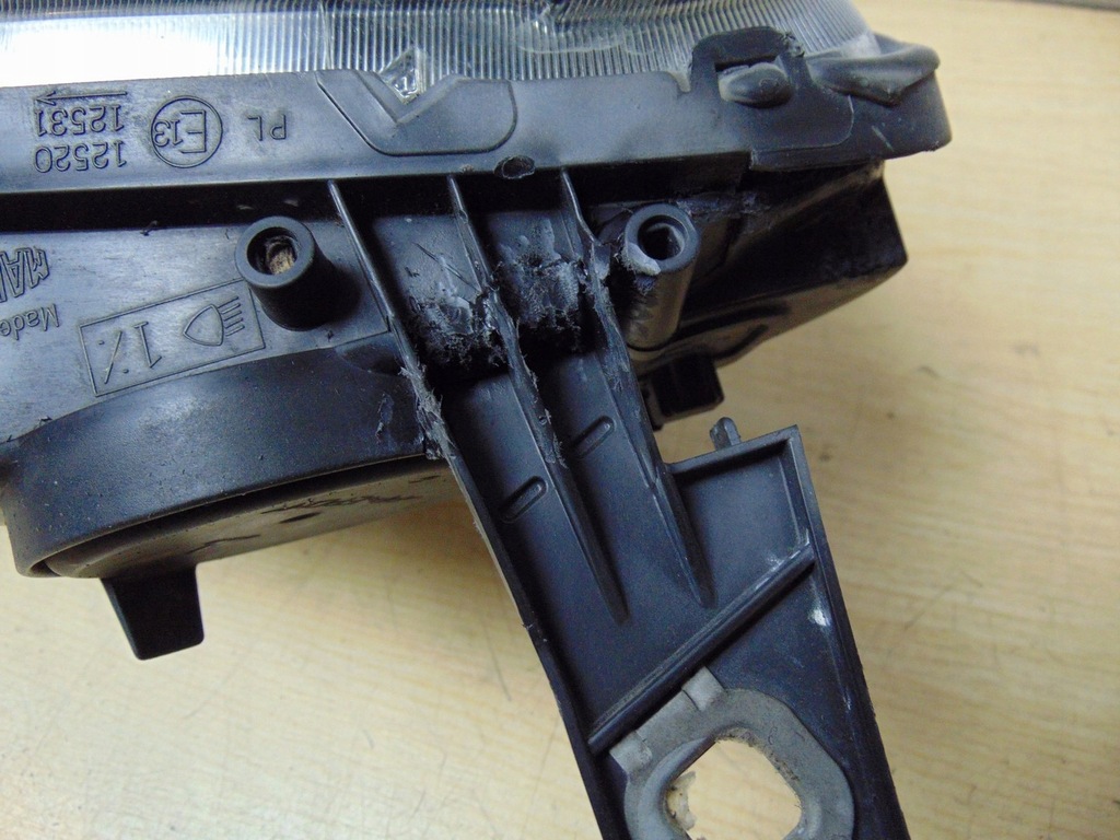 фото №11, Лампа правая перед fiat doblo ii opel combo d 2010- europa 51810671