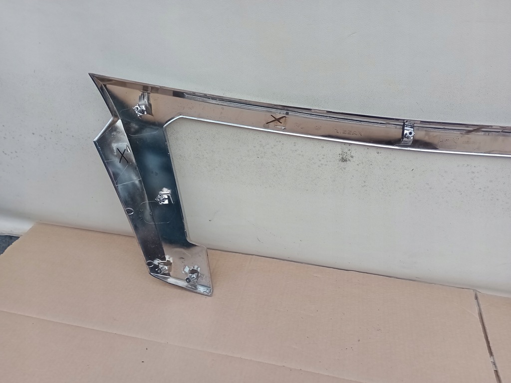 фото №8, Nissan nv300 lift 2021 2022 2023 хром молдинг решётка радиатора решётка радиатора оригинал