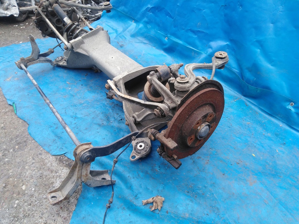 фото №4, Балка oś задняя задняя подвеска peugeot 407 sw 2.0