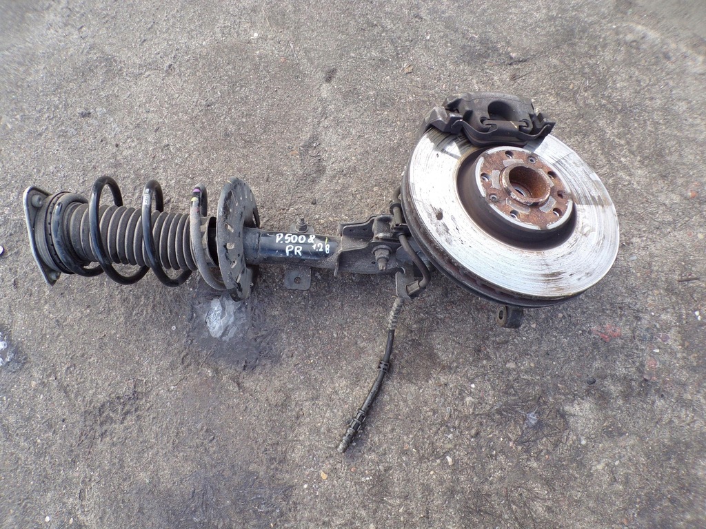 фото №9, Амортизационная стойка поворотный кулак правый peugeot 5008 ii 1.2