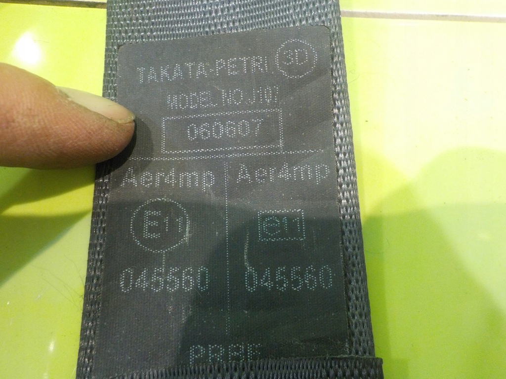 фото №6, Volvo v60 i s60 ii 11r pas безопасности правый перед с натяжитель 86670002