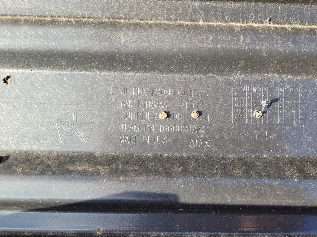 фото №9, Jeep wrangler iv jl 17r- бампер передний