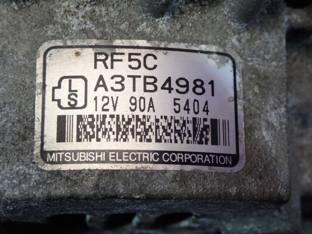 фото №8, Mazda 6 i gg gy 02-05 2.0 121km генератор a3tb4981