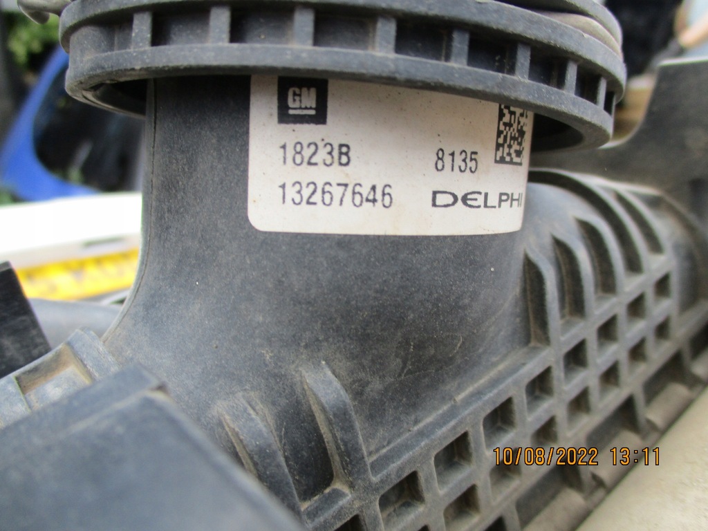 фото №5, Opel astra j,iv 1.7 cdti радіатор, вентилятор kpl.