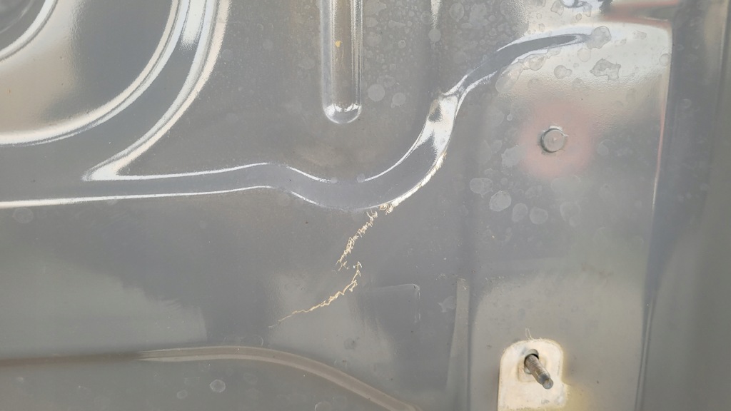 Opel corsa f рестайлінг  капот кришка двигуна ідеальний стан сіра esd Зі Шроту