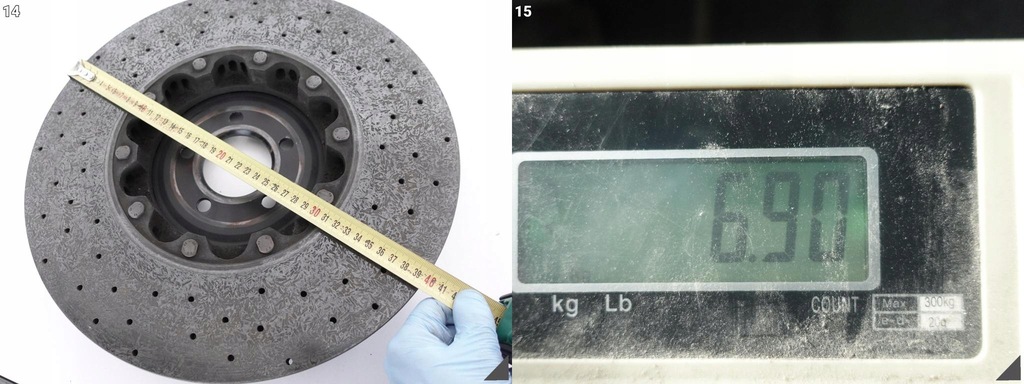 фото №12, Jaguar f-type r xk xkr-s gt svr диск керамічна