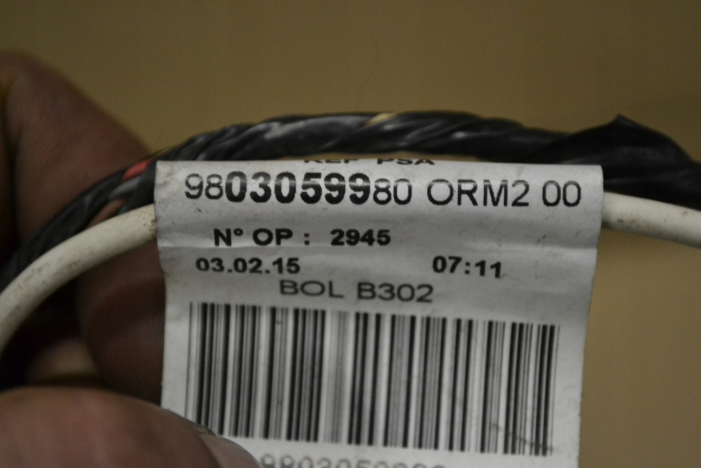 фото №4, Peugeot 2008 электропроводка жгут модуля запуск стоп