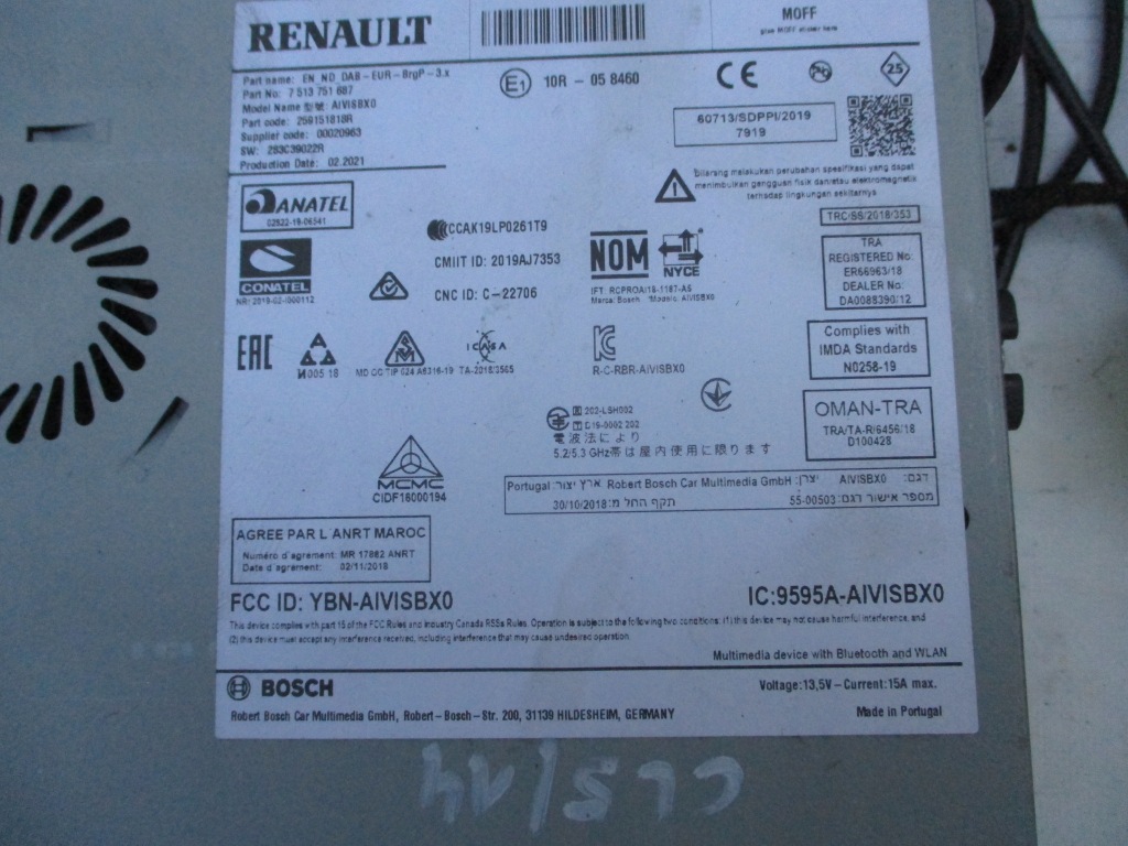 фото №8, Renault clio v радіо навігація планшет gps комплект 19-24 rok