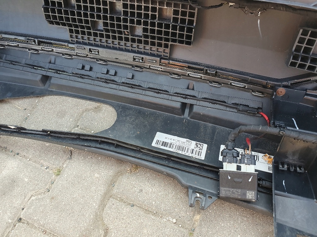 Audi a5 8w рестайлинг  2020- s-line бампер задний комплектный  pdc ассистент модуль крышки Оригинал