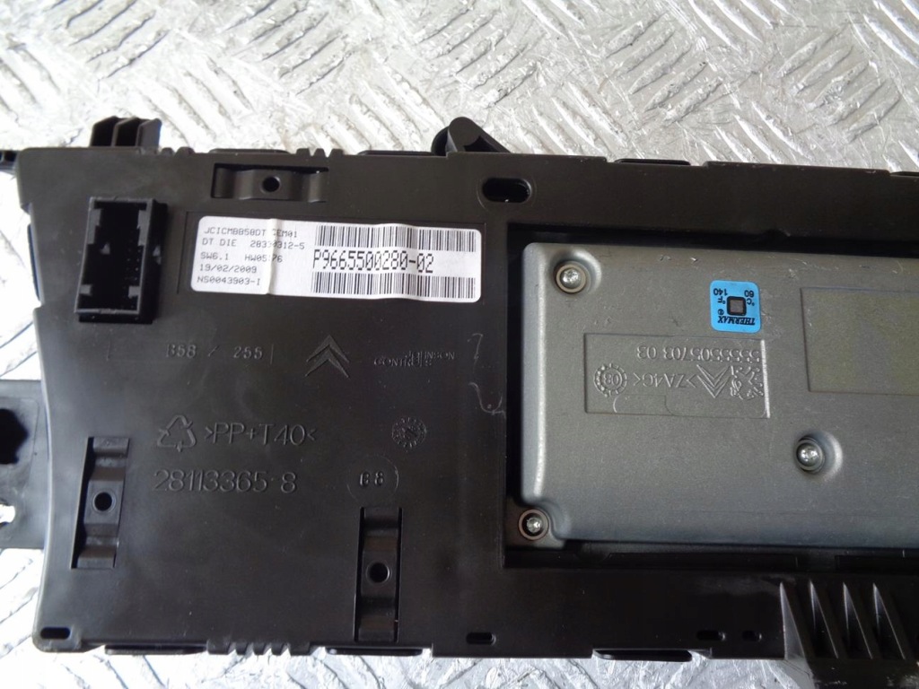 фото №13, Радио cd mp3 hdd дисплей navi citroen c4 grand picasso i 06- 96664765xt