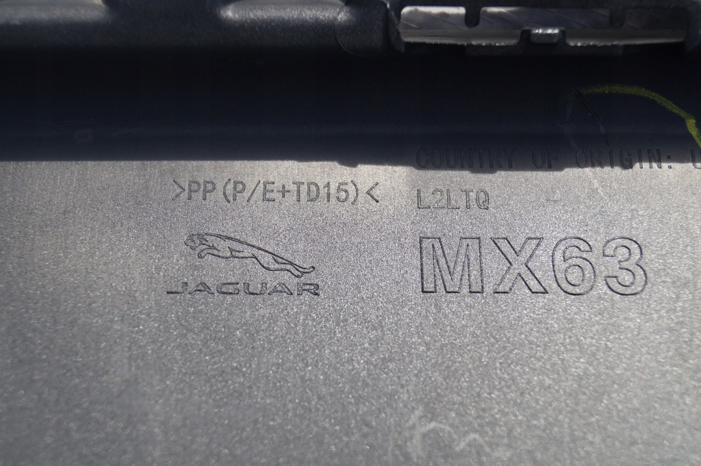 Накладка диффузор бампера задняя задняя jaguar xf ii 2 lift kombi mx63-17a894-a Оригинал