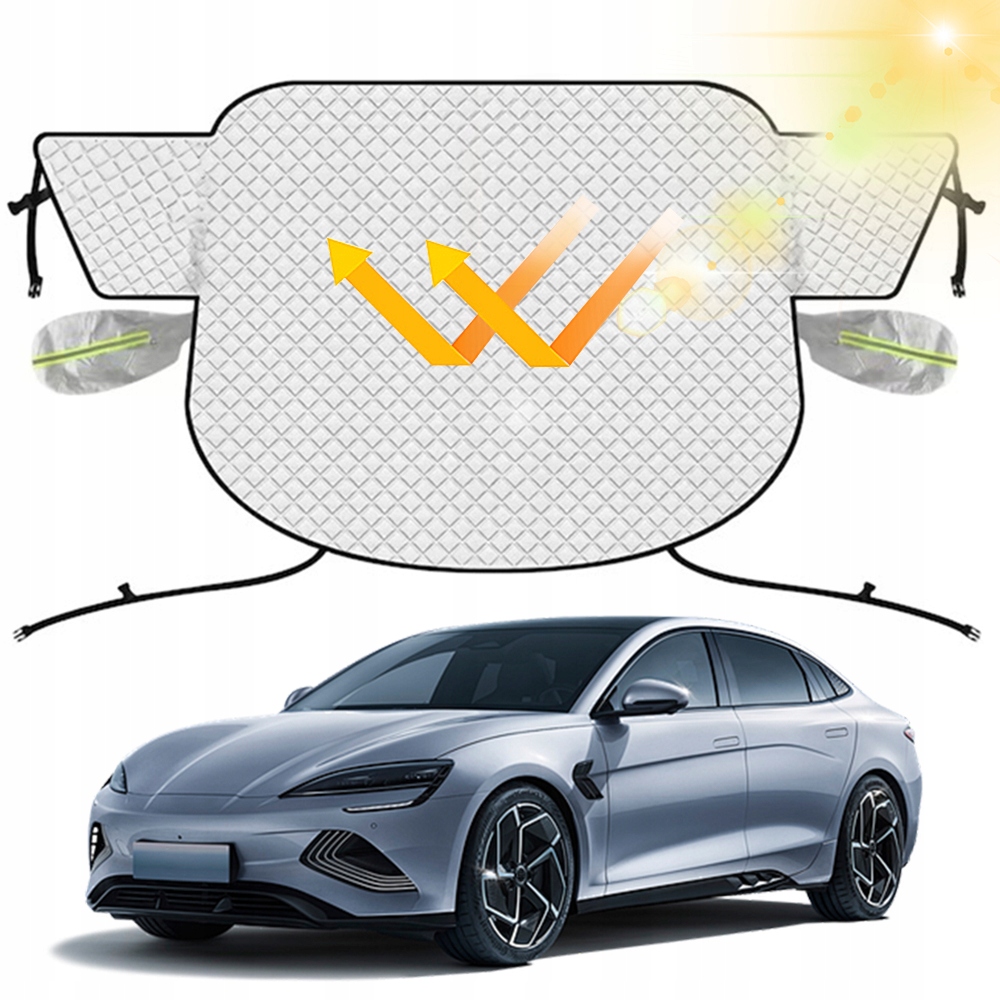 Универсальная мат на стекло передняя antyszronowa przeciwśniegowa + магниты Киев