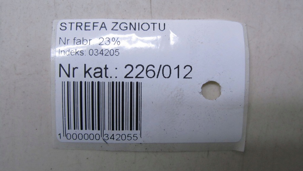 фото №5, Volvo xc60 зона деформації ліва перед 08-13