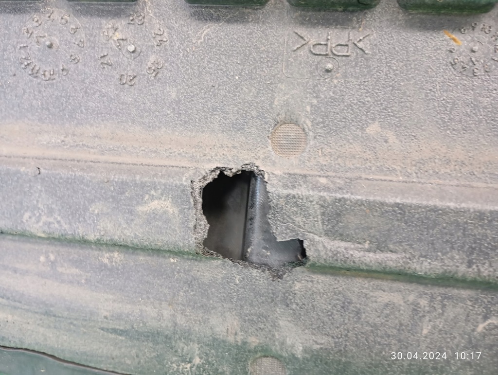 фото №7, Защита плита pod бампер mercedes c-klasa w206 a2065200200