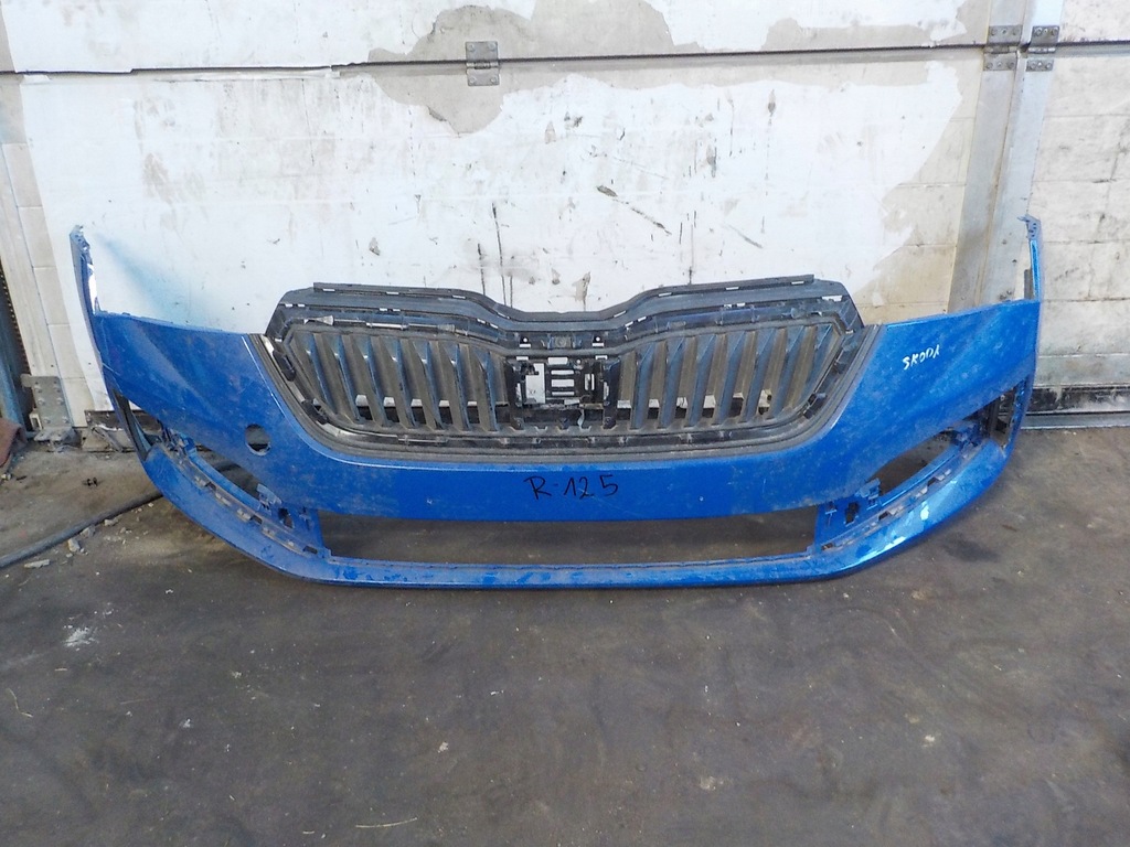 фото №1, Skoda бампер перед