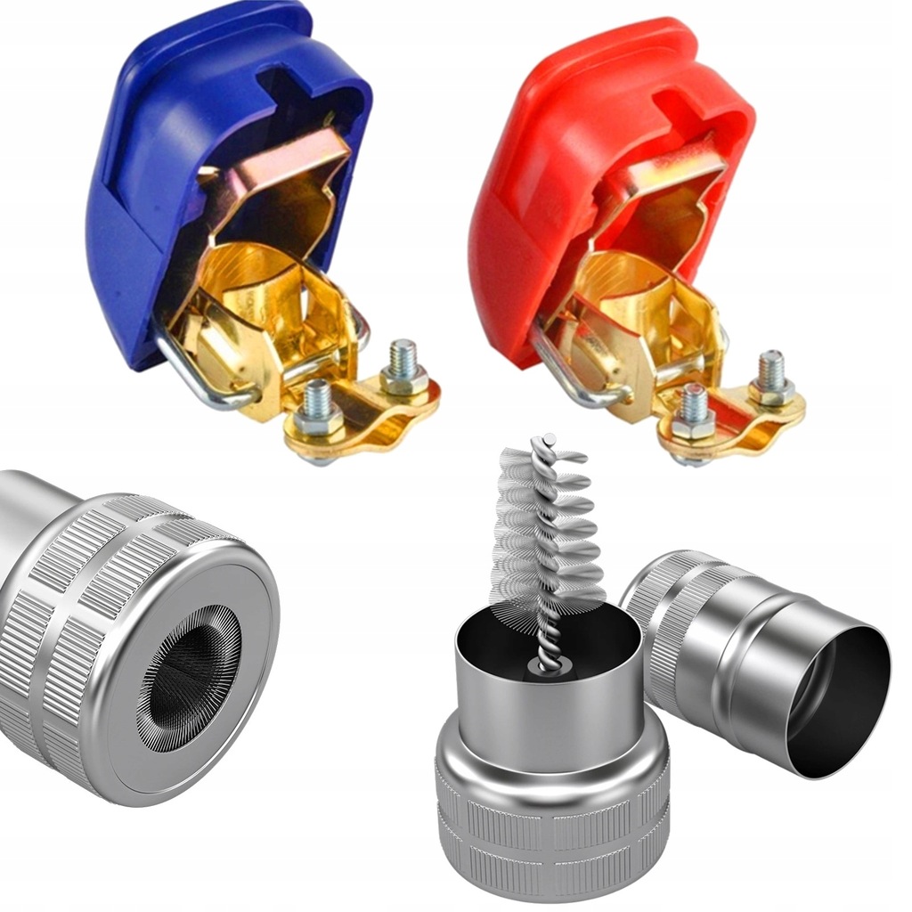 фото №1, Клеми акумулятор самозатискні kpl 800a щітка