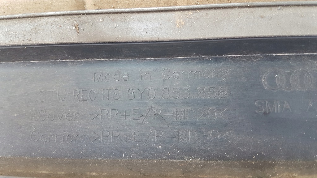 фото №12, Молдинг порог правая audi a3 8y