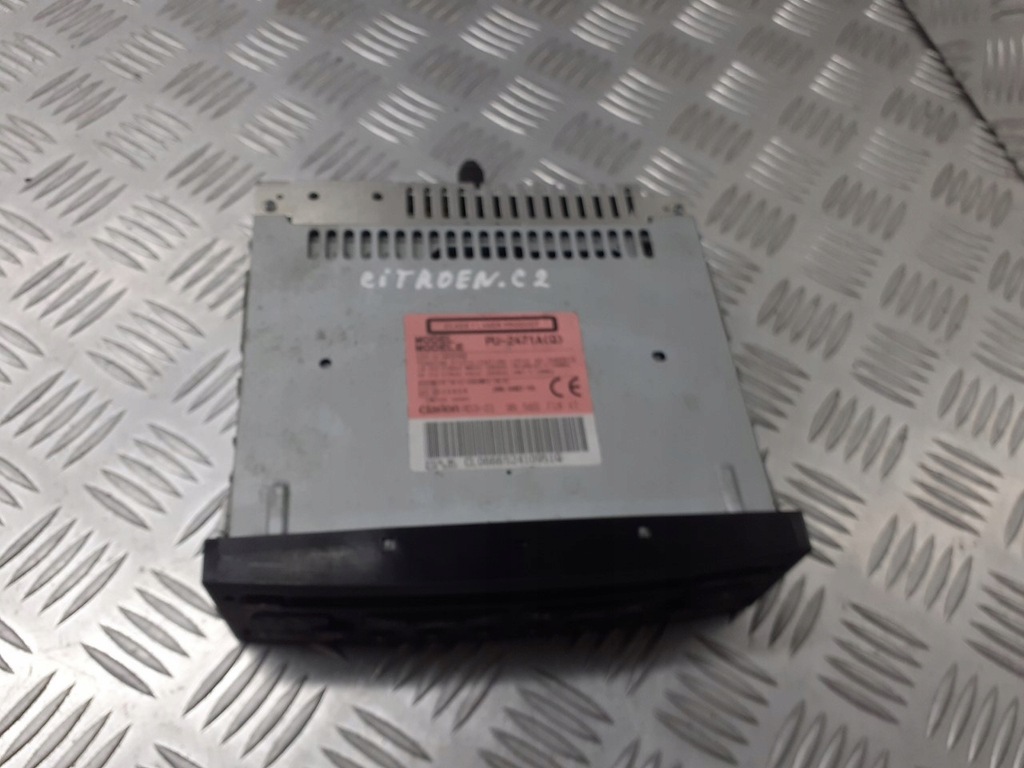 фото №3, Радіо заводський cd citroen c2 96565718xt