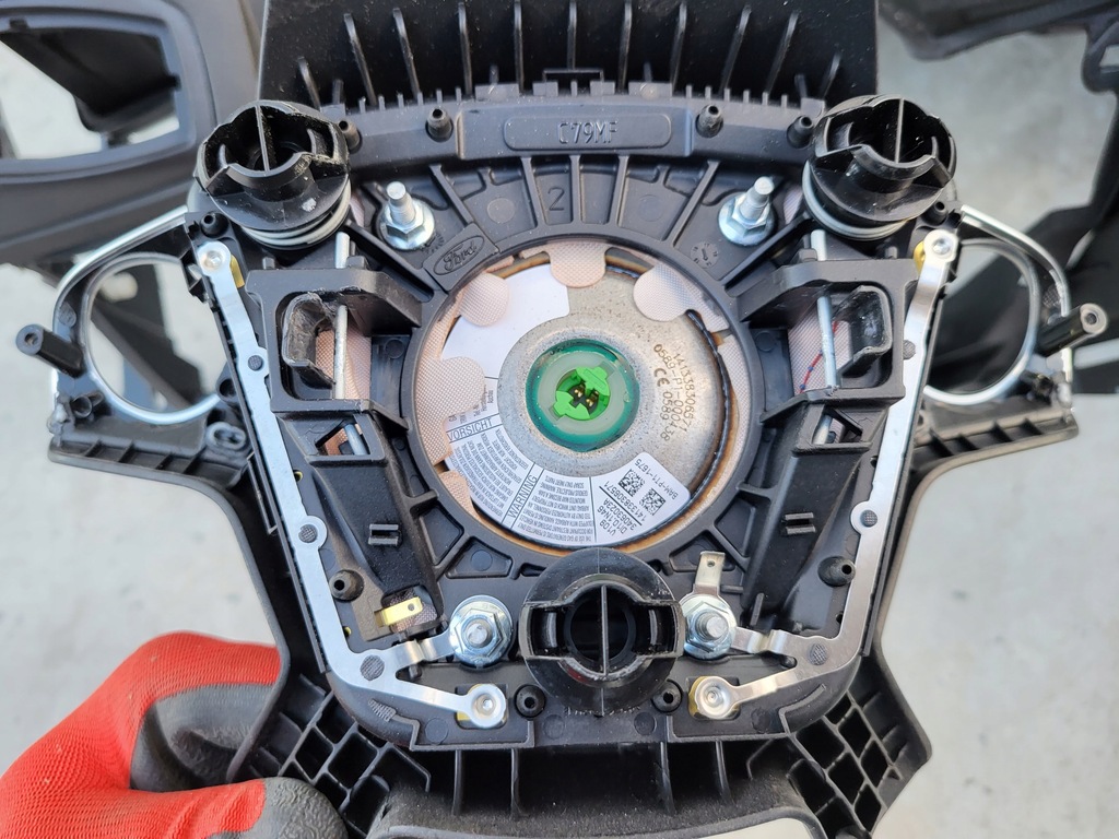 фото №10, Ford focus mk3 14r приборная панель консоль приборная панель приборная air bag подушка