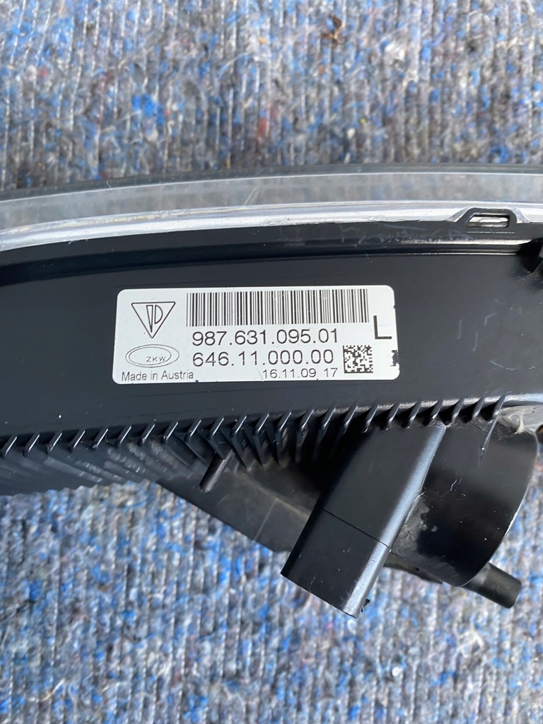 фото №13, Протитуманна фара led лівий перед porsche boxter 987 mk2