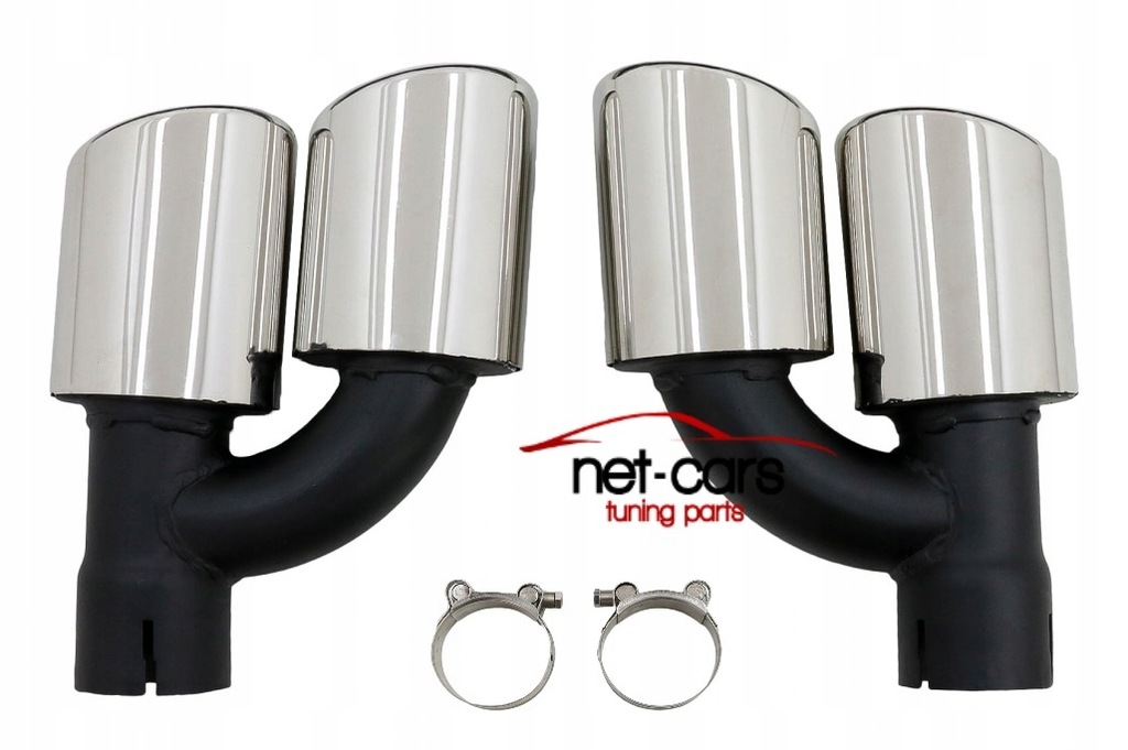 фото №12, Диффузор спойлер audi a4 b9 8w lift 20- насадки чёрный sline s4