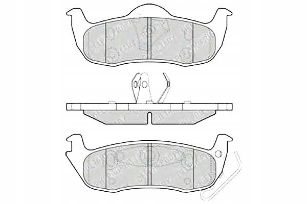 фото №1, Delphi lp1975 набір гальмівних колодок гальмівних, гальма дискові