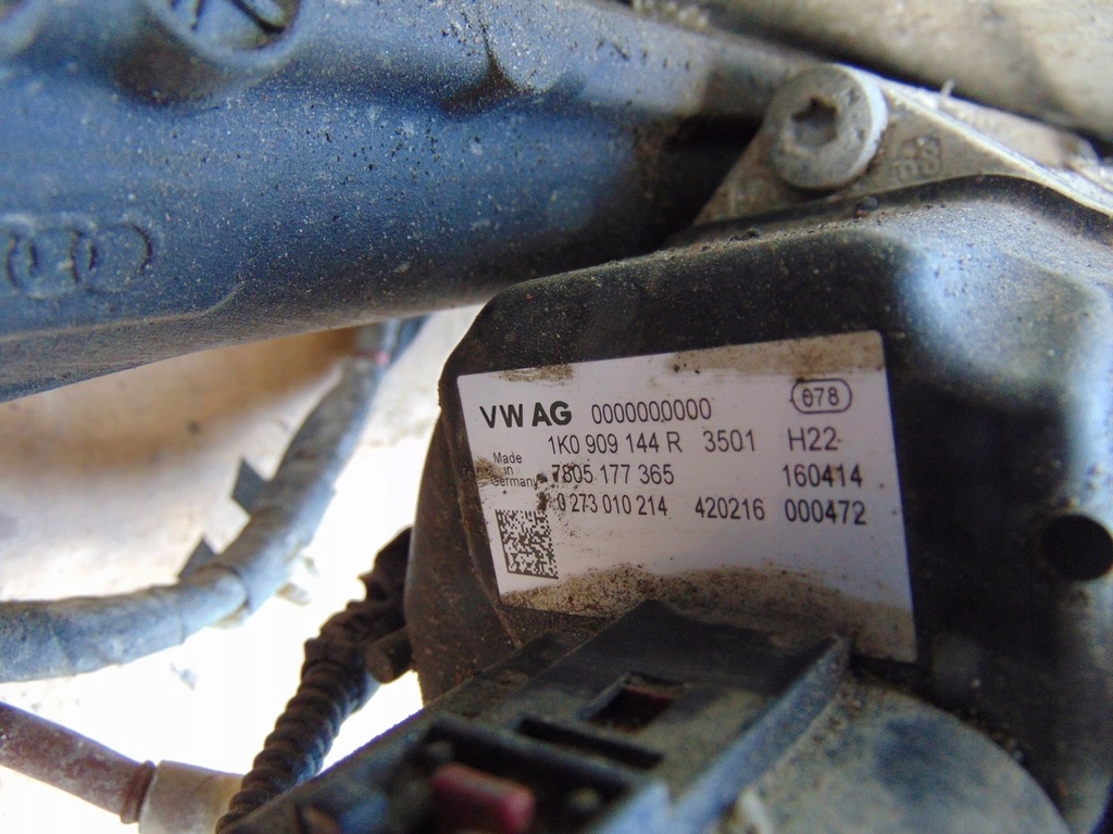 фото №12, Рулевая рейка трансмиссия vw caddy iii lift europa 1k1423051fe 1k0909144r