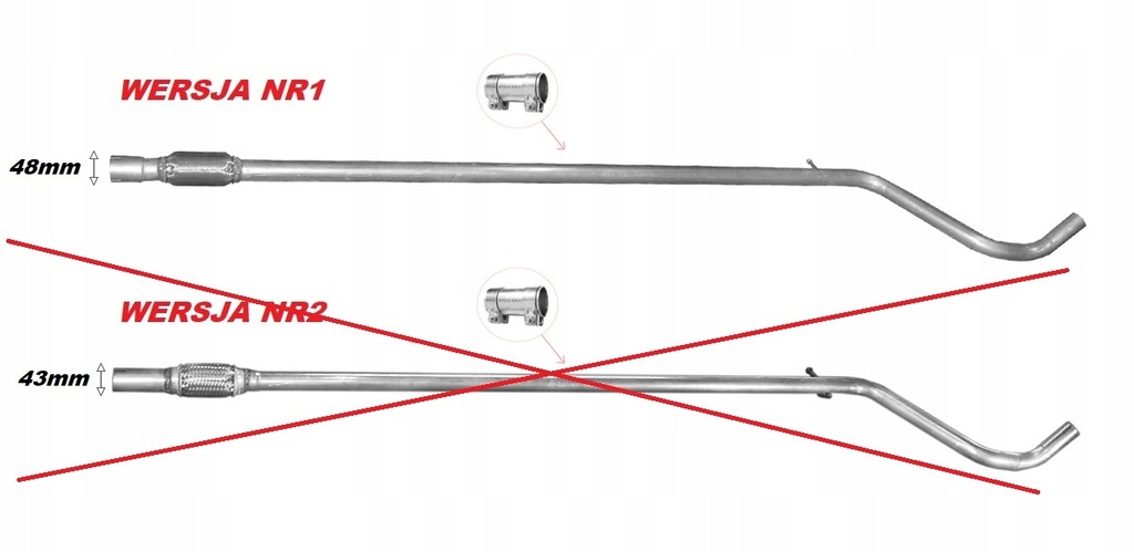 фото №4, Fiat panda ii 1.1 1.2 2003-2013 труба середня