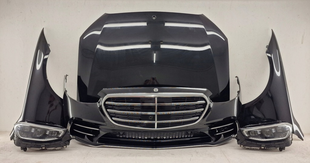 фото №1, Перед капот бампер лампи крила mercedes s klasa w223 amg