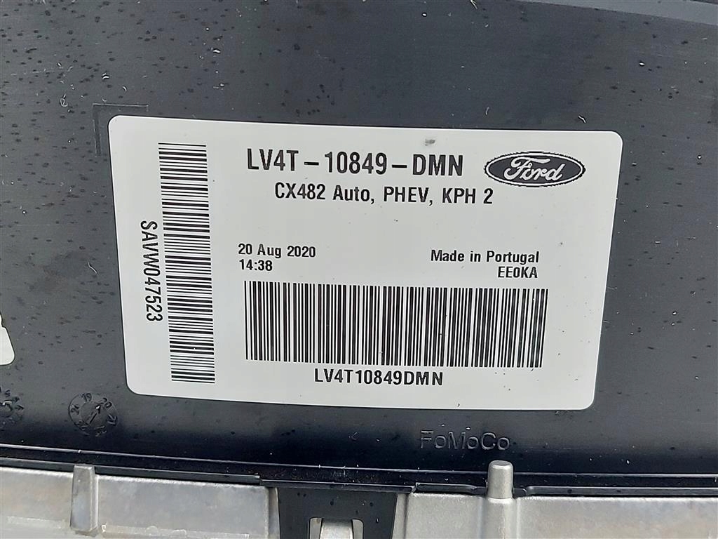 фото №15, Набор пусковой стартовый kuga mk3 2,5 hybrid 20-