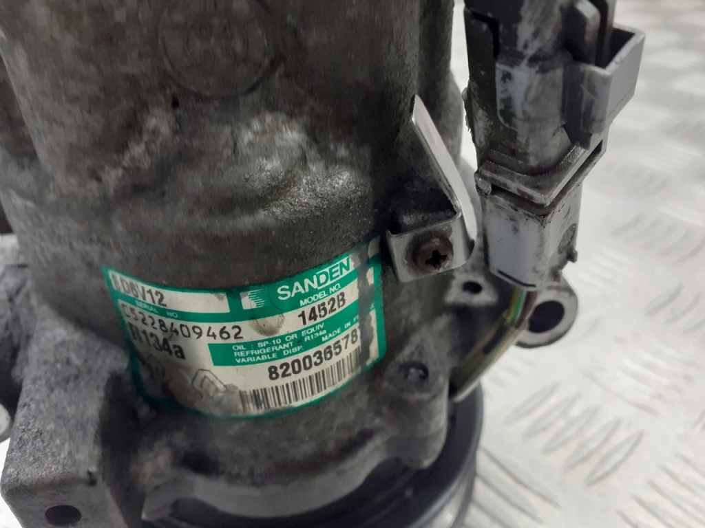 Компресор кондиціонера renault modus 1.6 16v 8200365787 Ціна