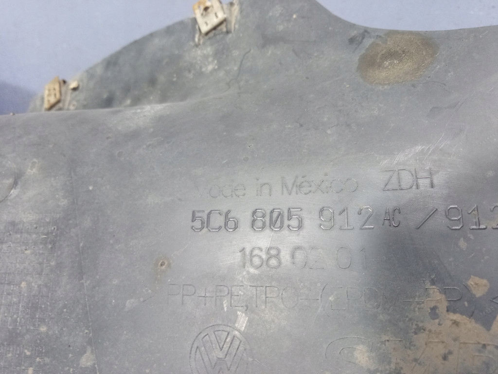 фото №5, Vw jetta vi 5c6 подкрылок правый перед 5c6805912ac