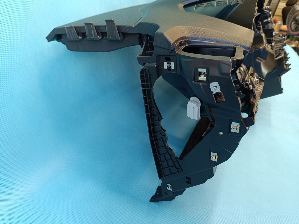 фото №8, Skoda fabia 4 monte carlo 1.5tsi 2023 r панель приладів приладова панель  6vb857343