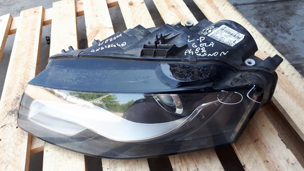 фото №1, A4 b8 s4 лампа левый перед передняя uk