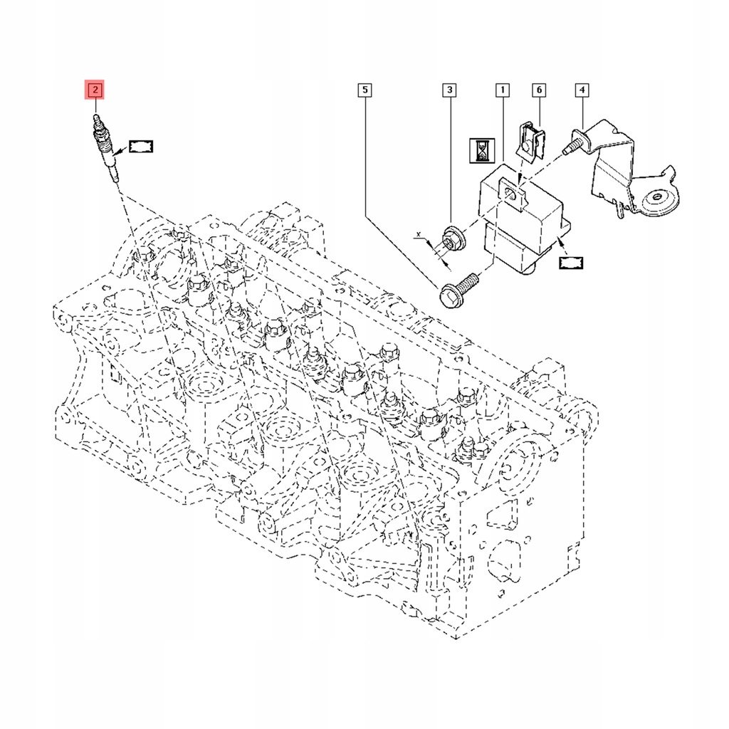 фото №3, Оригінальний номер renault trafic ii 1.9dci свічки запалювання розжарювання 4 szt