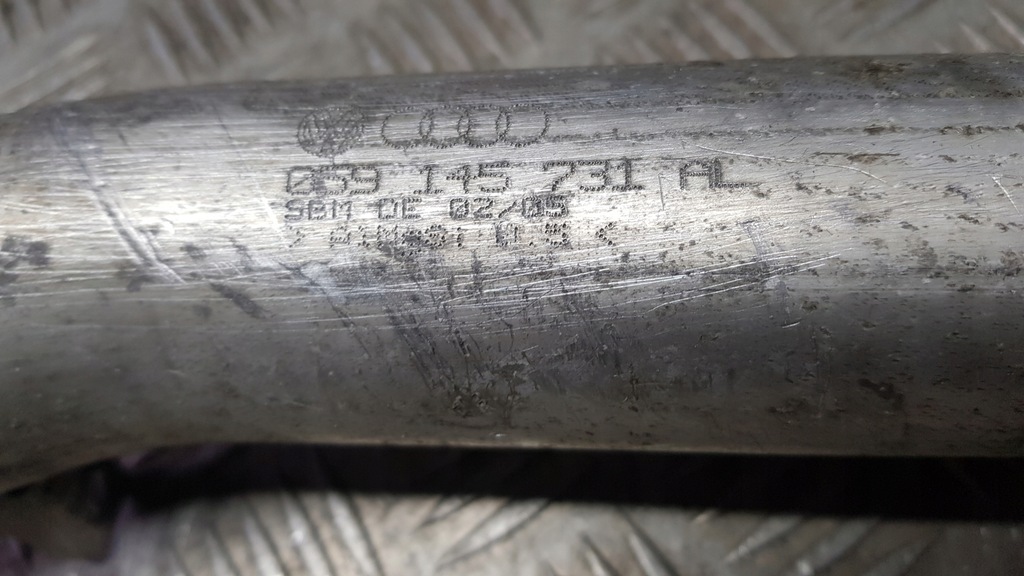 фото №4, Audi a8 d3 3.0 tdi шланг интеркулер 059145731al