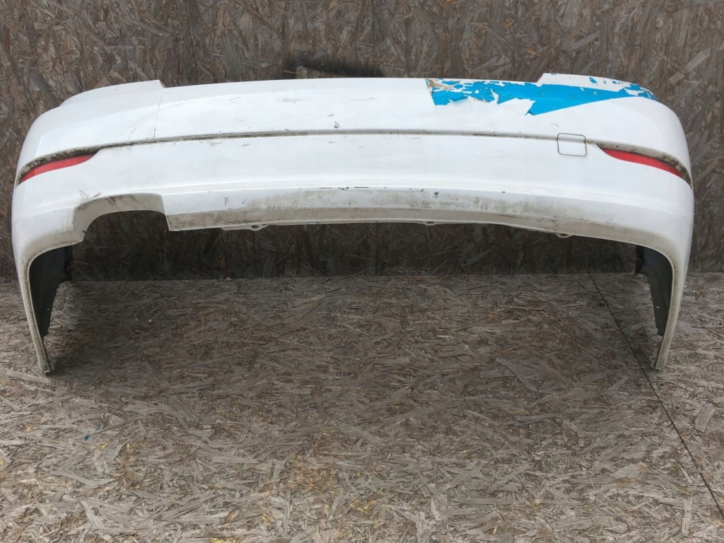 фото №8, Bmw 5 e60 sedan 07-10 бампер задняя alpinweis iii