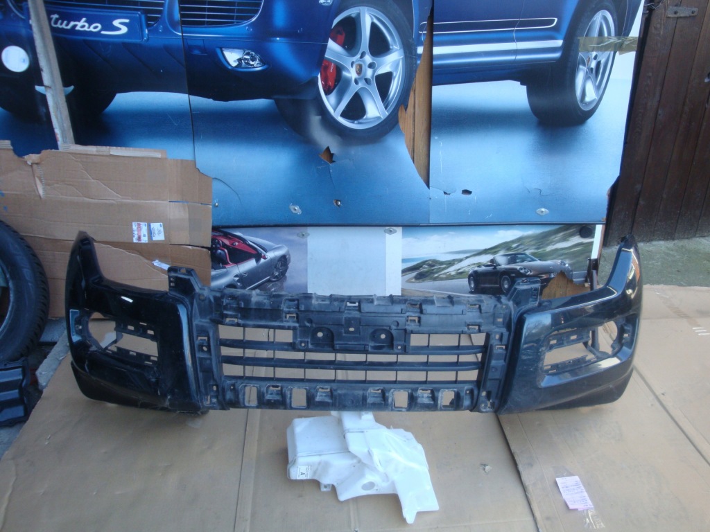 фото №1, Mitsubishi pajero v 2016- бампер передний