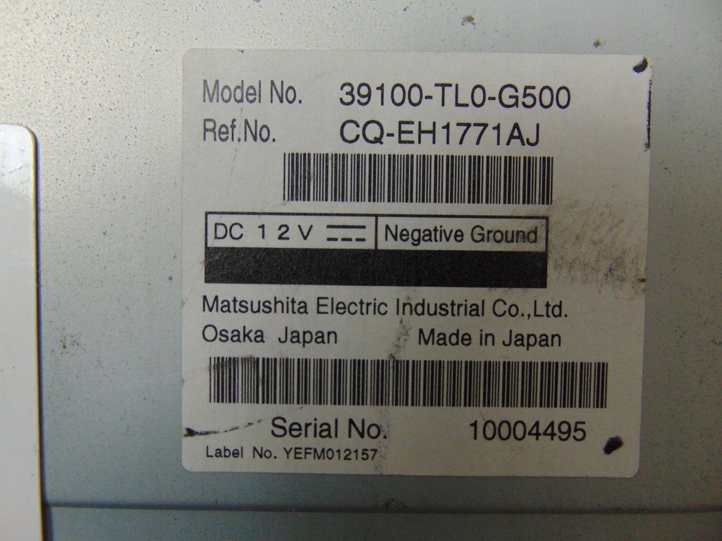 фото №12, Чейнджер cd honda accord viii 39100-tl0-g500