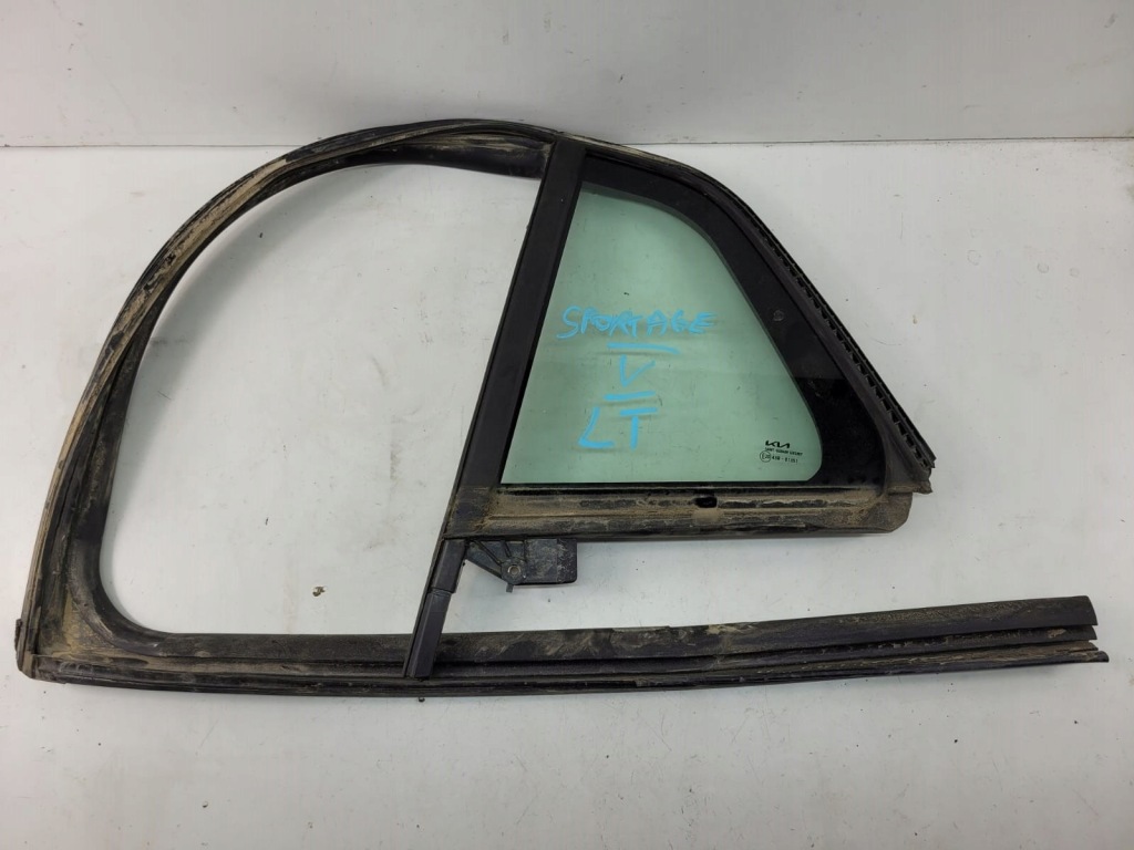 фото №1, Kia sportage v nq5 ліва задня скло трикутник прокладка