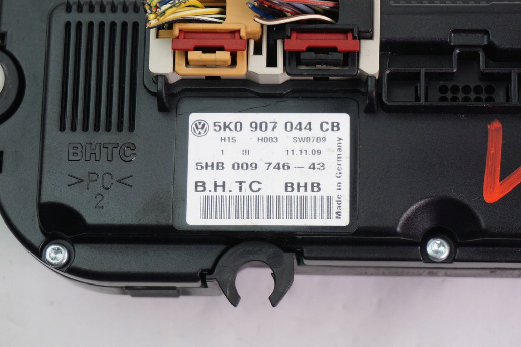 фото №8, Панель кондиционера vw golf vi 5k0907044cb