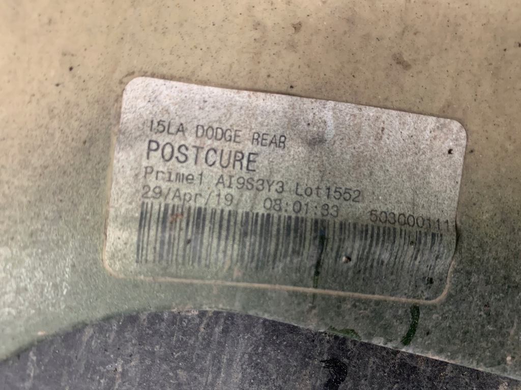 фото №9, Dodge challenger 15 hellcat widebody задній бампер