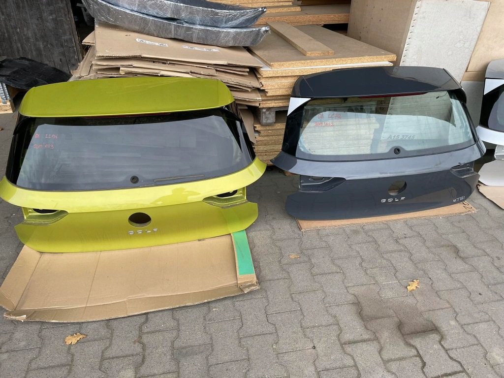 фото №7, Vw golf 8 viii крышка багажника задняя la7w ll1w хэтчбек