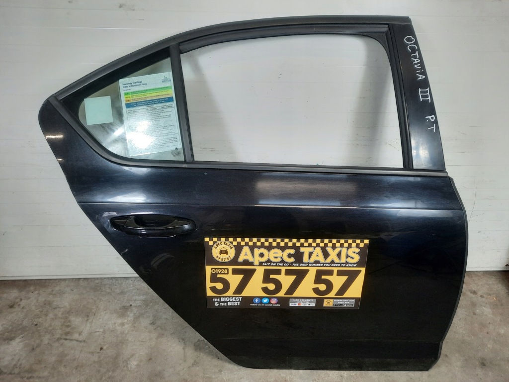 фото №1, Двері правий задня skoda octavia iii hb liftback lf9r