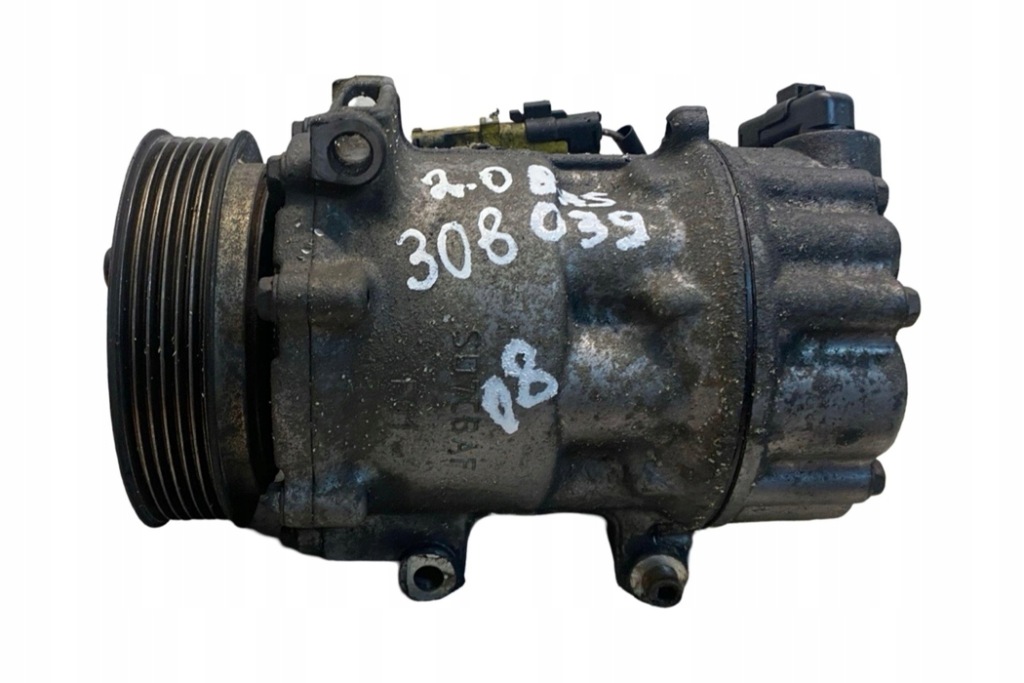 фото №6, Компресор кондиціонера peugeot 308 ii 9659876080 2.0l дизель 2009