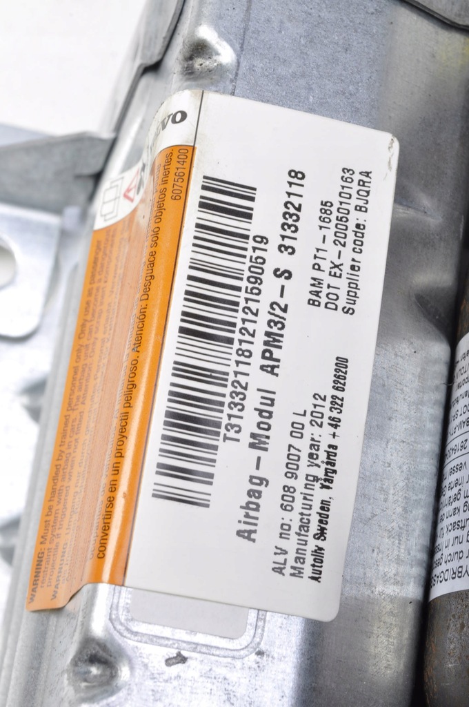 фото №3, Volvo xc60 i подушка подушка безопасности пассажира 31332118